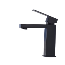 SUS 304 Stainless Steel Black Single Handle Bathroom Faucet