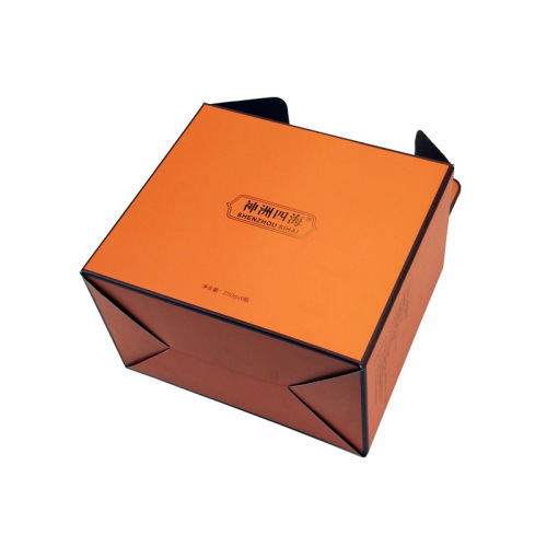Custom Corrugated Gable Packaging Shipping Box With Handle
