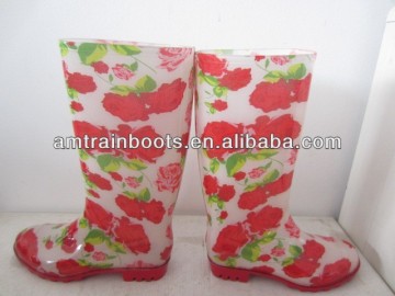 PVC rain boots