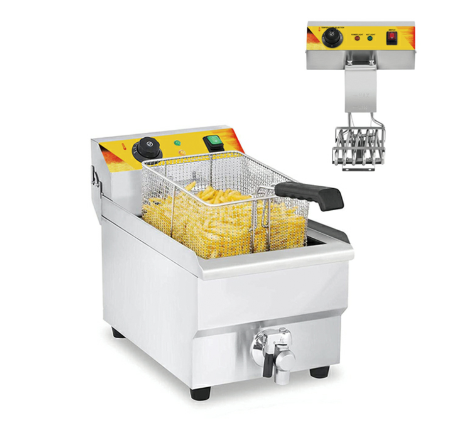 commercial and electric fryer with CE