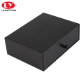लक्जरी कार्डबोर्ड ब्लैक स्लाइड इत्र उपहार बॉक्स