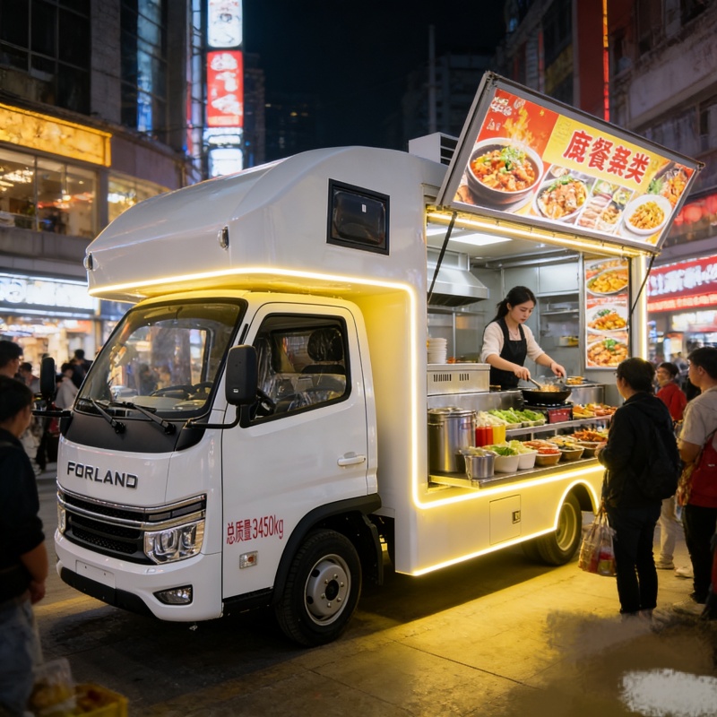 کامیون غذای ذرت خیابان Elote Elote Street Corn Food Truck