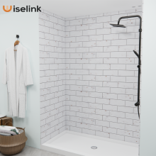 solid surface material for shower walls