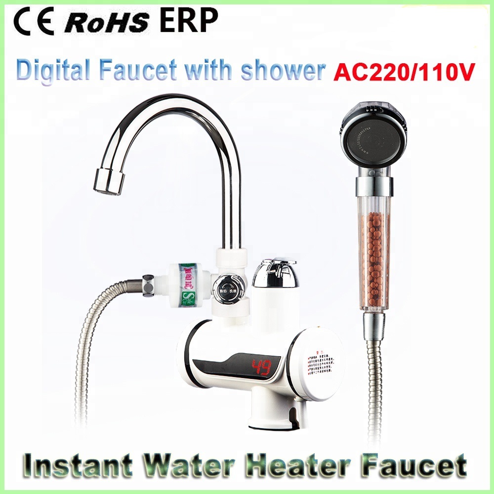 욕실 및 주방 전기 순간 난방 수도꼭지 믹서