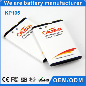 Hot Sale Battery Kp105 mobile phones with 900mah battery for LG
