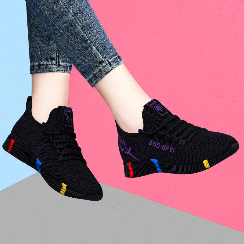 2021 new fashion women's shoes sports comfortable and durable leisure  travel shoes light soft sole running  shoes