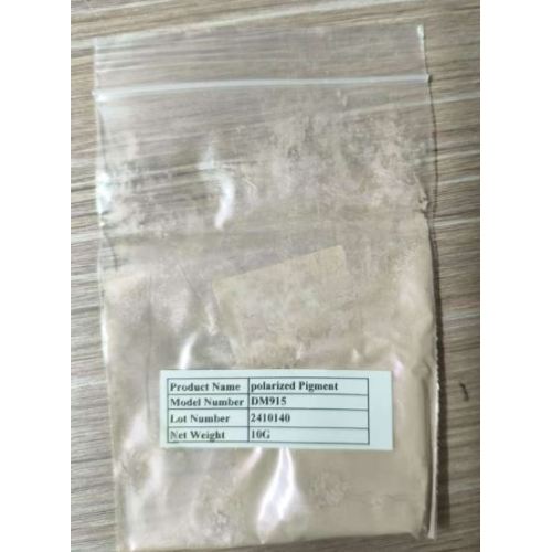 Polarized Powders For Printing Inks