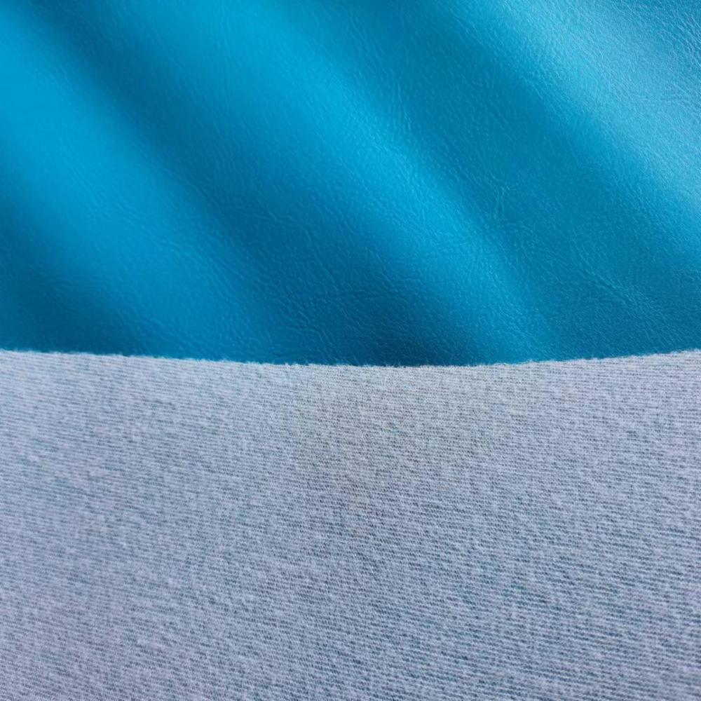 Brushed Fabric Backing Leather For Bag Jpg