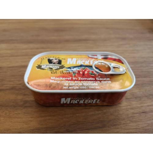 Canned Mackerel Fillets In Tomato Sauce