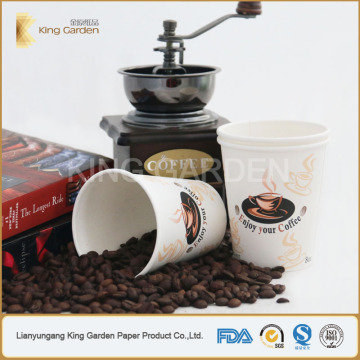 Single Wall Europe Wholesale Hot Coffee Flexo Printing Cup