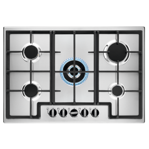 Gas Hobs Zanussi UK Built-in 5 Rings