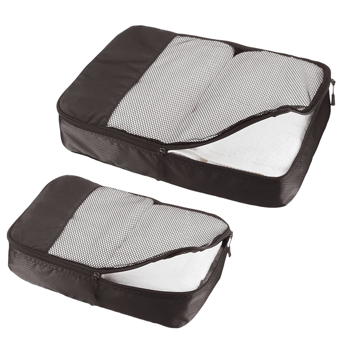 4 Set Packing Cubes Travel Luggage Organizers