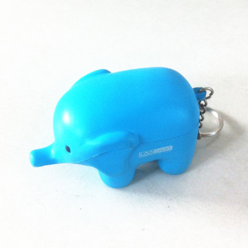 Elephant Stress Ball Keyring PU Key Chain