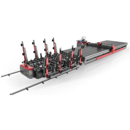 Mesa de corte de vidro com formato automático CNC