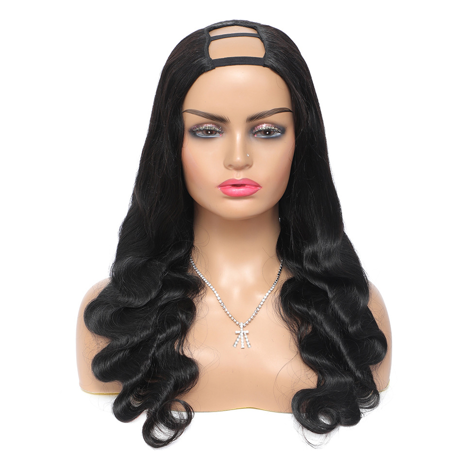 U Part Human Hair Wigs,Afro Kinky Curly Wig Brazilian Hair Vendor