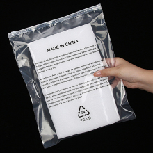 Custom Logo Poly Bags: Clear, Transparent, Frosted & Zipper Plastic Bags