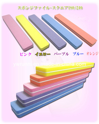 Nail Art Sponge File Sanding File