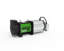 Compact Traction Elevator Machine Design