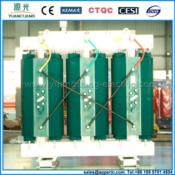 10KV 1250KVA Amorphous alloy resin insulated dry transformer