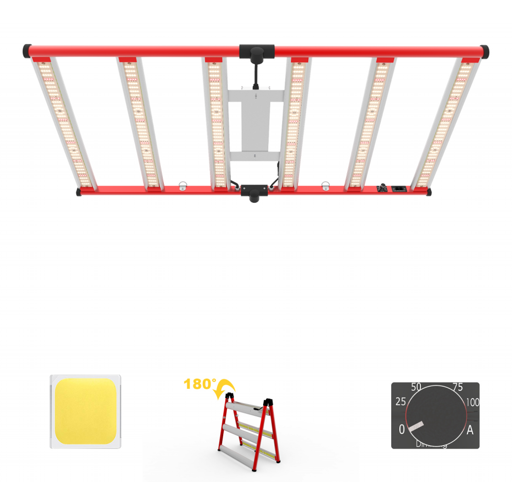 Kingbrite 320W LED GROW Light Bar voor plant