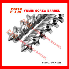 Twin Double Screws and Barrels and Cylinders for PVC