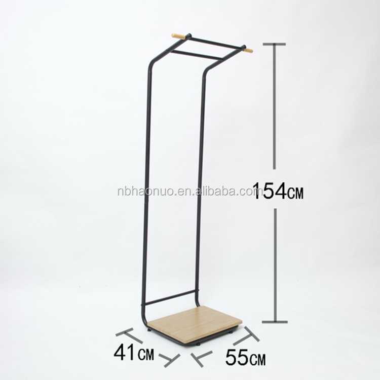 Nordic hot sale creative simple personality metal floor detachable coat rack