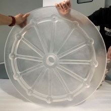 Fused silica lightweight blank