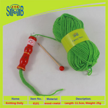 2015 popualr mini knitting dolly, doll knitting loom from China
