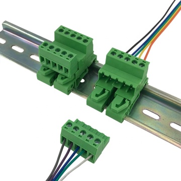 Electric cabinet door Din rail terminal block