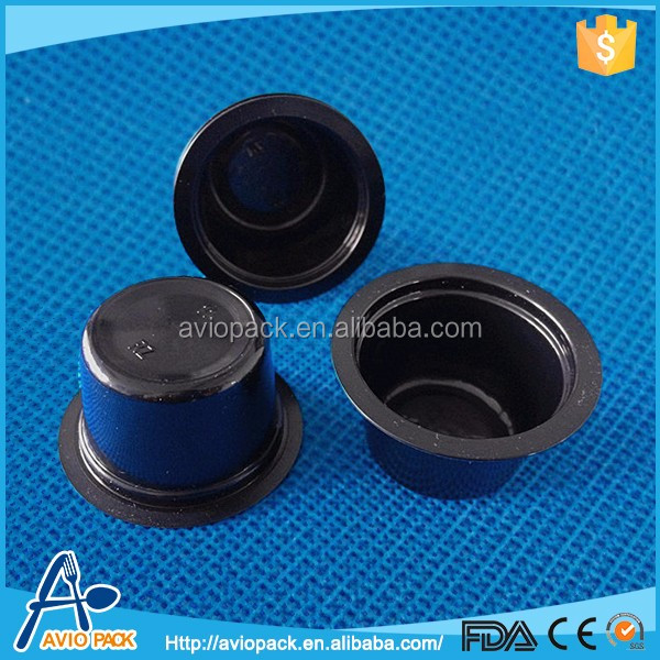 Hot selling disposable plastic coffee capsule