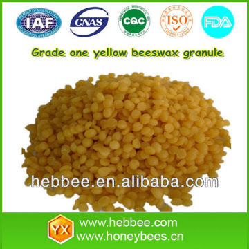 Granule/particle yellow bee wax