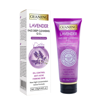 Guanjing Organic Lavender Anti-Acne Firming Scrub Face Wash