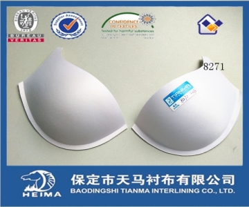 good quality molded foam bra cup for bra accessories