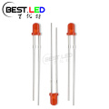 Superheldere 3 mm doorlopende LED Rode diffuse LED