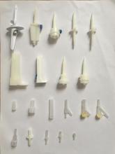 Sterile Plastic Spin Male Luer Lock Connector