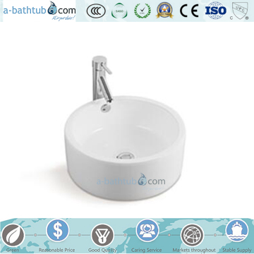 Cermic round circular wash basin