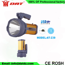 AT-239 new model rechargable led searchlight high power searchlight with USB
