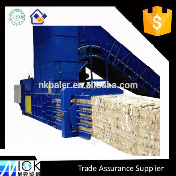 Shrink wrap hydraulic baler