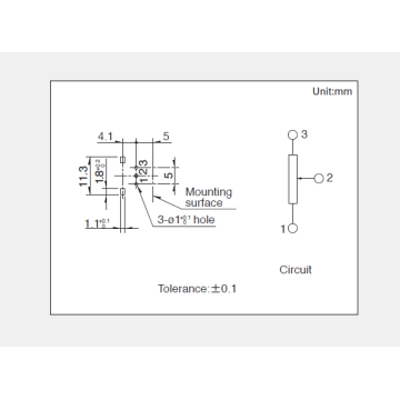 Rk09l series Rotary potentiometer