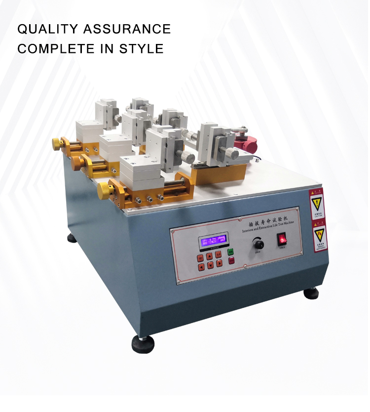 Automatic Socket Insertion Force Tester Usb Plug Life Test Machine Connector Insertion Testing Equipment