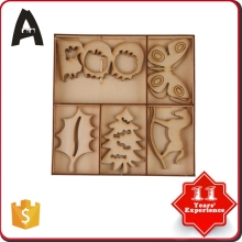 Beautiful laser cut wooden decoration art minds wood horse craft mdf wood craft