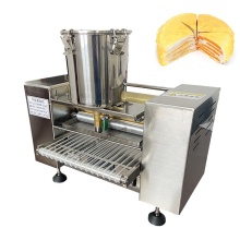 Automatic Thin Pancake Maker for Small Layer Cake and Crepe Making Machine