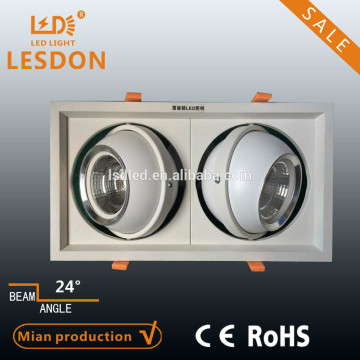 High power 2x20w epistar led grill spot light