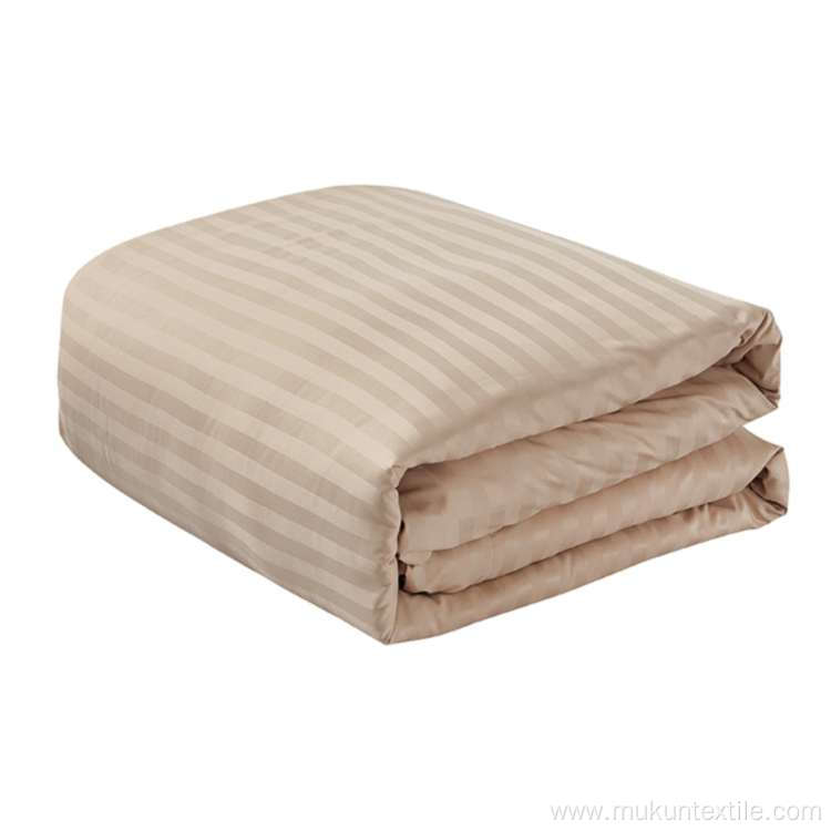 100% polyester customized jacquard stripe Comforter sets