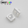 Lens cromen smd dan arweiniad dŵr glas 480nm 15-gradd