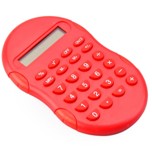 Kleurrijke Draagbare Calculator Met Purse Size