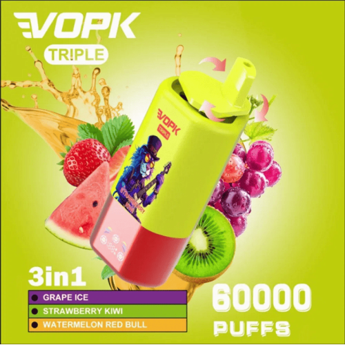 Vape Pen Disposable Brands VOPK 60K Triple Flavor
