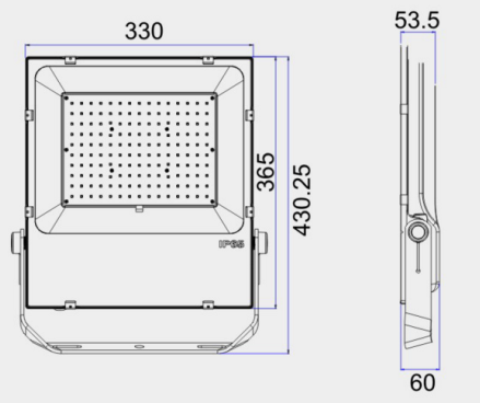 LED flood lights bulbs outdoor 150W