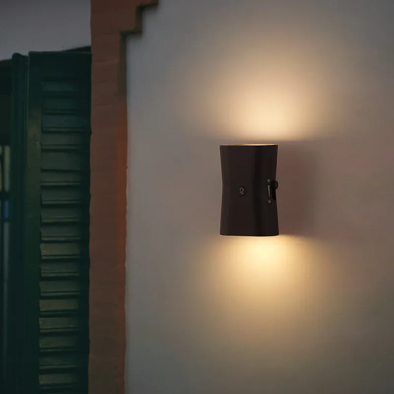 Smart LED Dual Head Wall Lamp with Sleep Mode Feature
