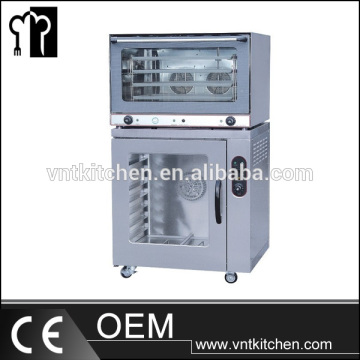 Steaming Function Electrical Oven Combine Proofer Convection Oven